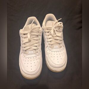 Nike Air Force One White with Gum Sole